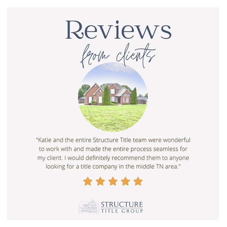 From when a contract is... - Structure Title Group, LLC