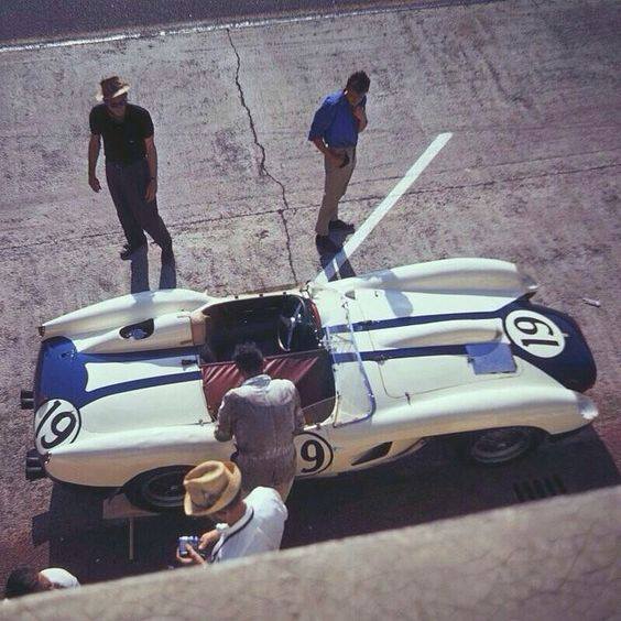 Ferrari 500 TRC that raced at Le Mans in 1957.