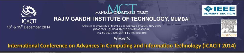 Icacit 2014 - rgit Mumbai | Mumbai