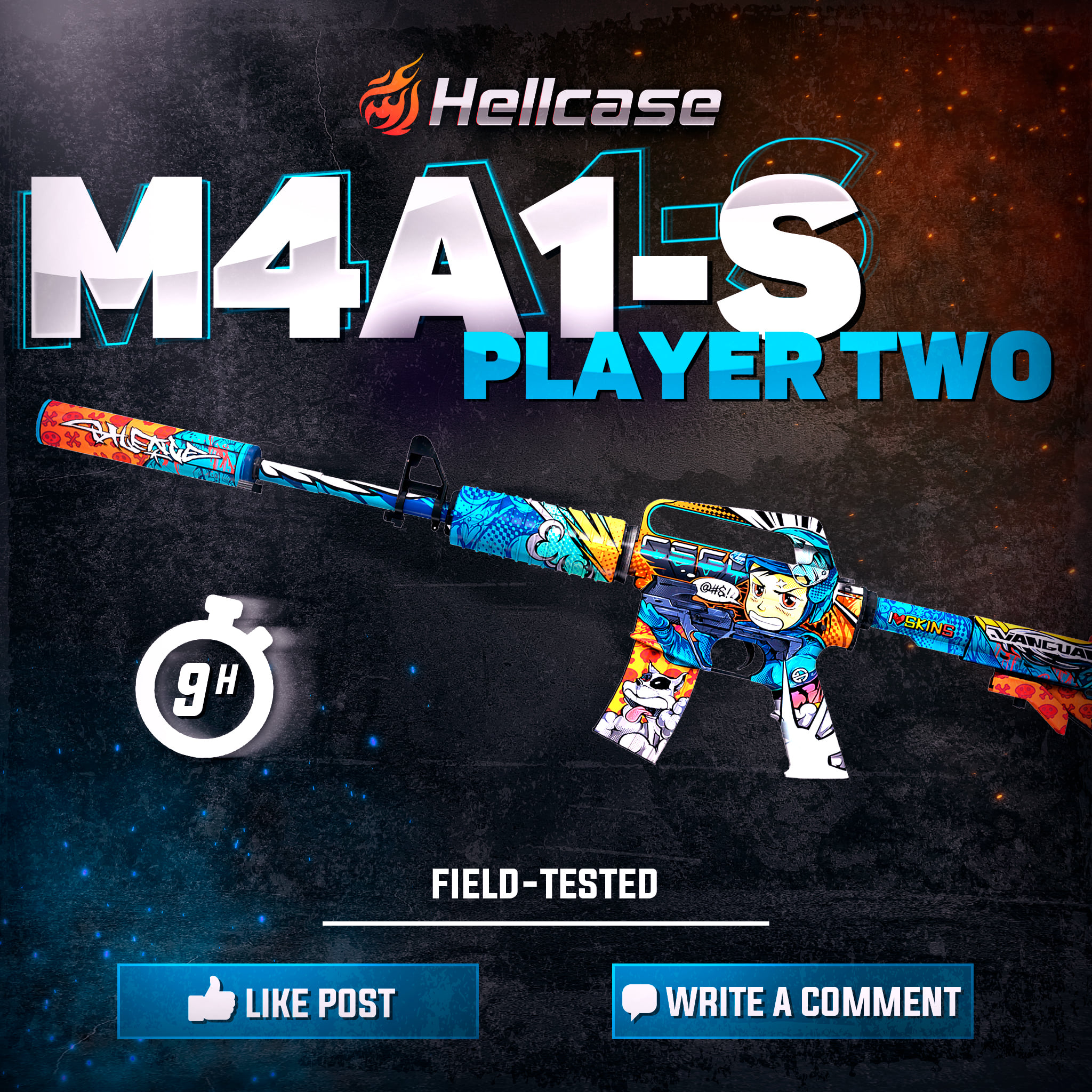 CS:GO Hellcase - 🔥 Fast Giveaway: 🎁 Like Our Page And Like... | Facebook
