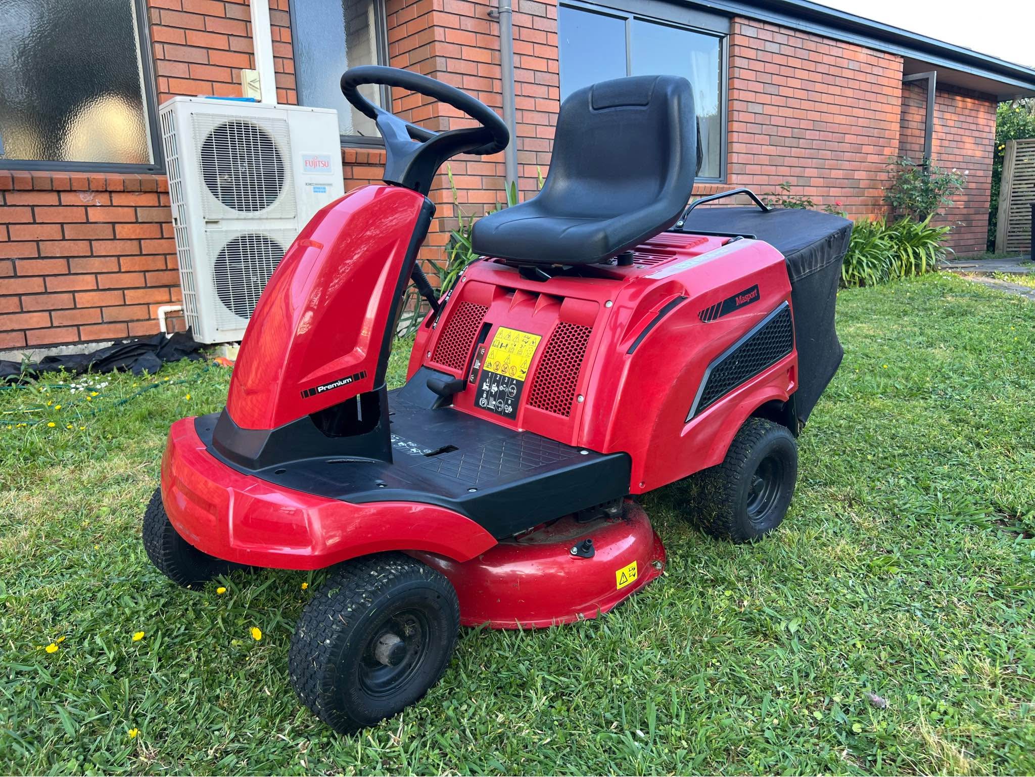 MASPORT R7-65.8 HD Ride on lawnmower - Lawn Mowers - Tamahere, New ...