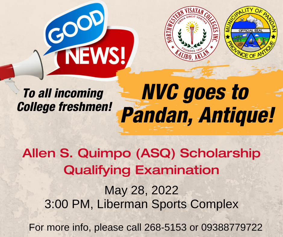 Northwestern Visayan Colleges - GOOD NEWS to all incoming College ...