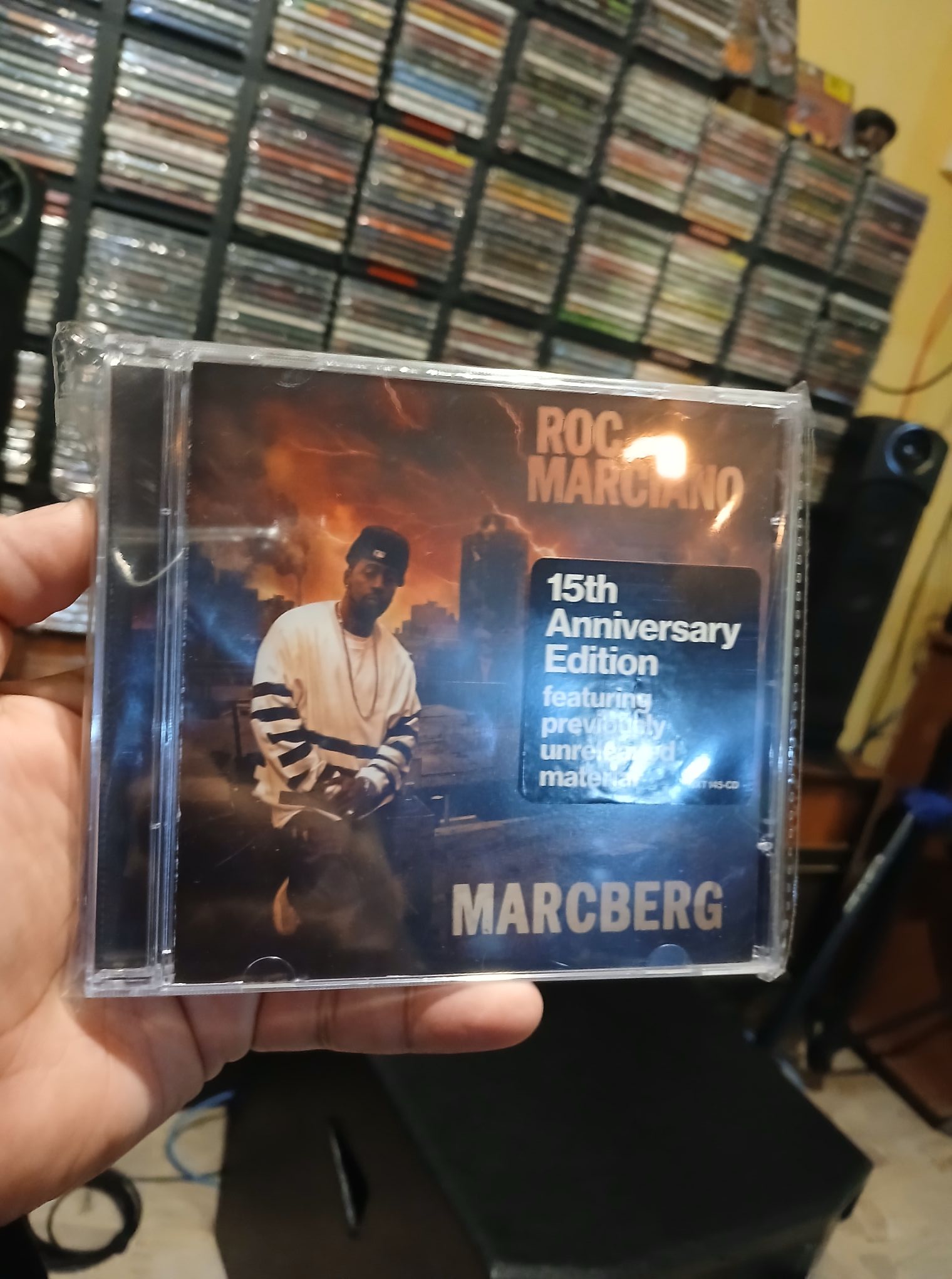 ROC MARCIANO Giving this great 'Marcberg' album by Roc Marciano a