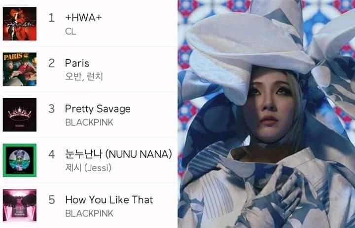 La canción HWA de CL ahora está... - CL Latinoamerica