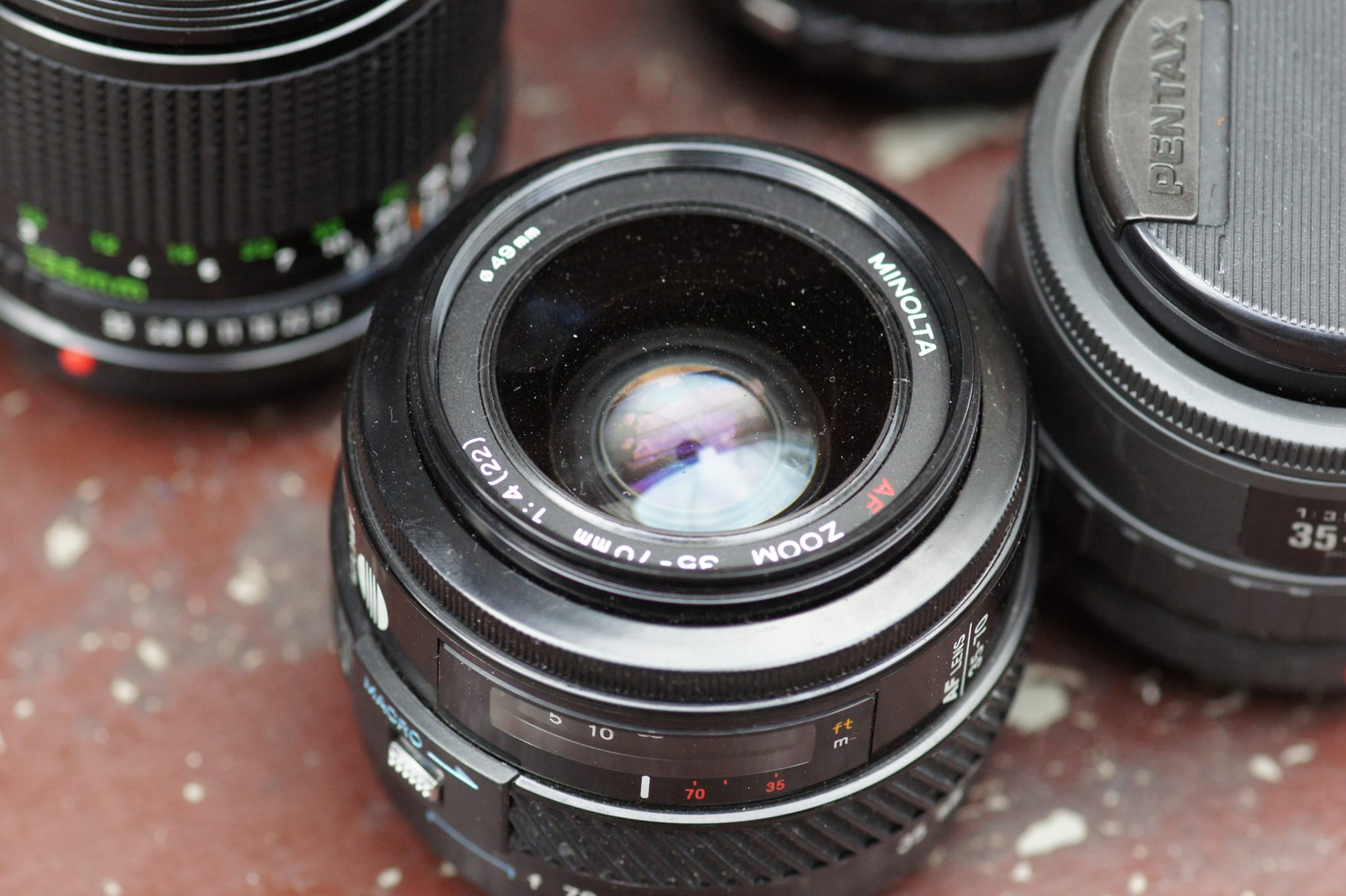 What cameras fit Carl Zeiss and Super Albinon lenses?
