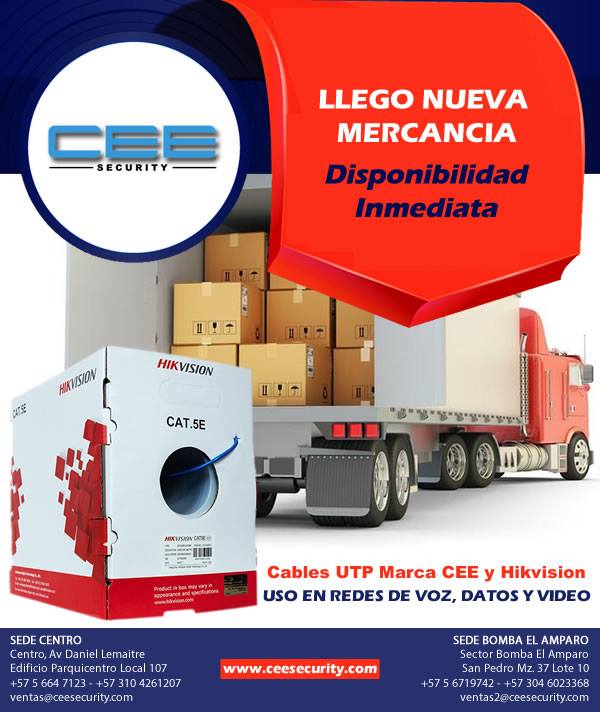 CEE Security - ¡Llegó mercancía NUEVA! >> Cable UTP Marca... | Facebook