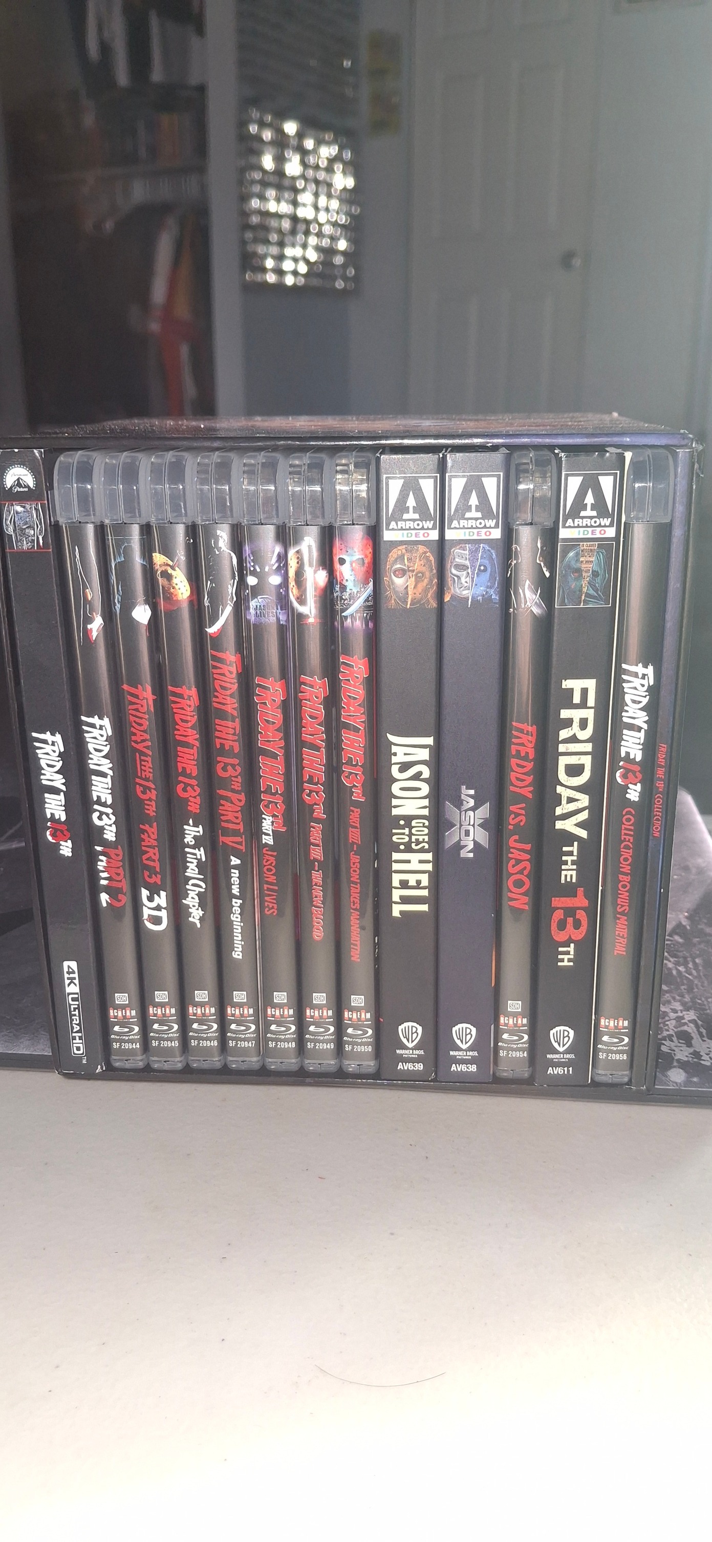Friday the 13th 4K collection with Scream Factory Blu-rays