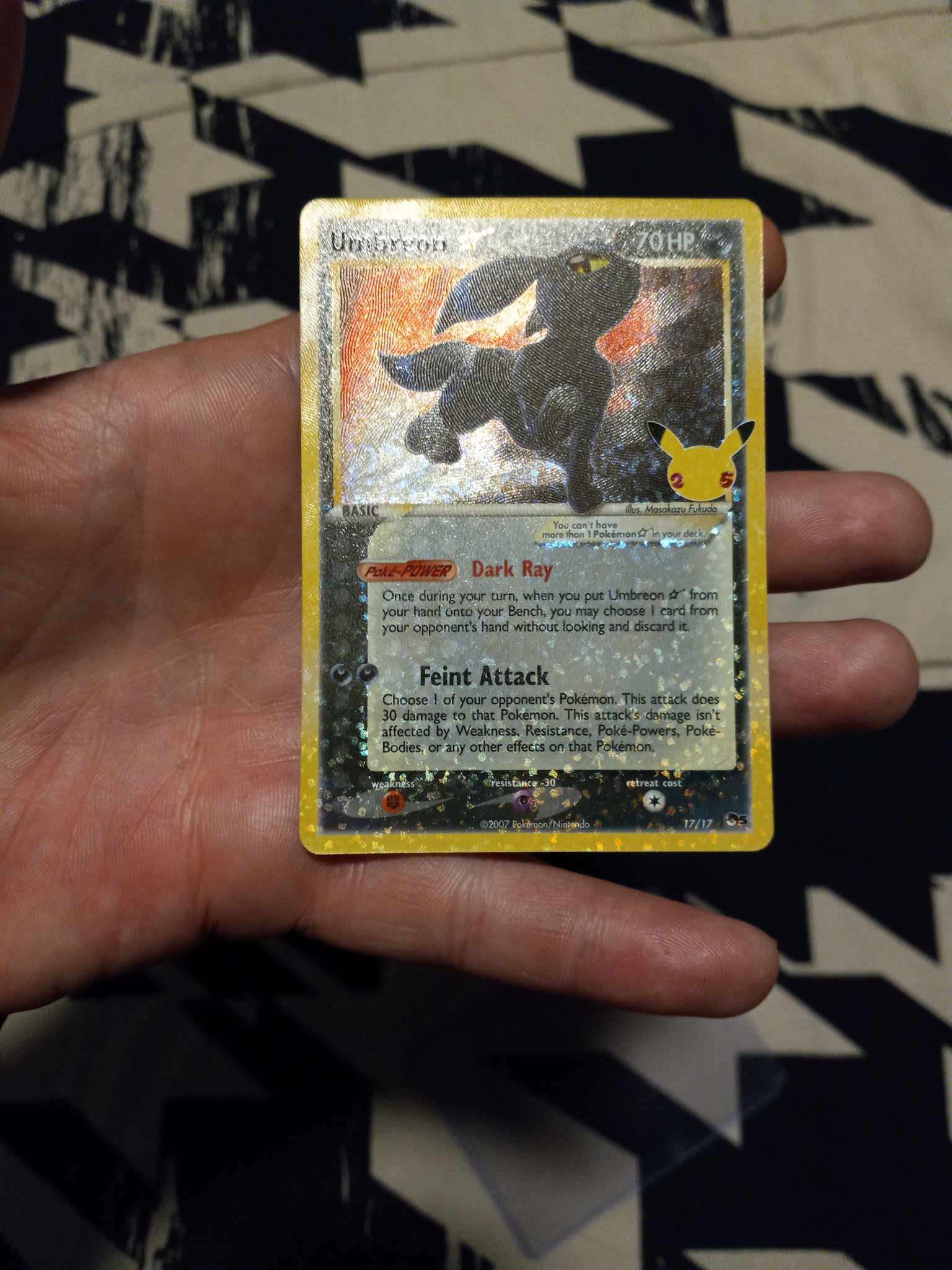 What is Ho-oh holo bleed in Pokemon cards?