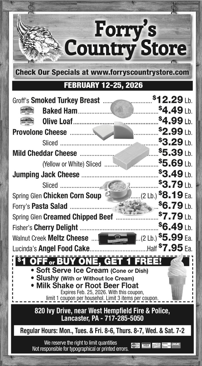 Forry's Country Store | Lancaster PA