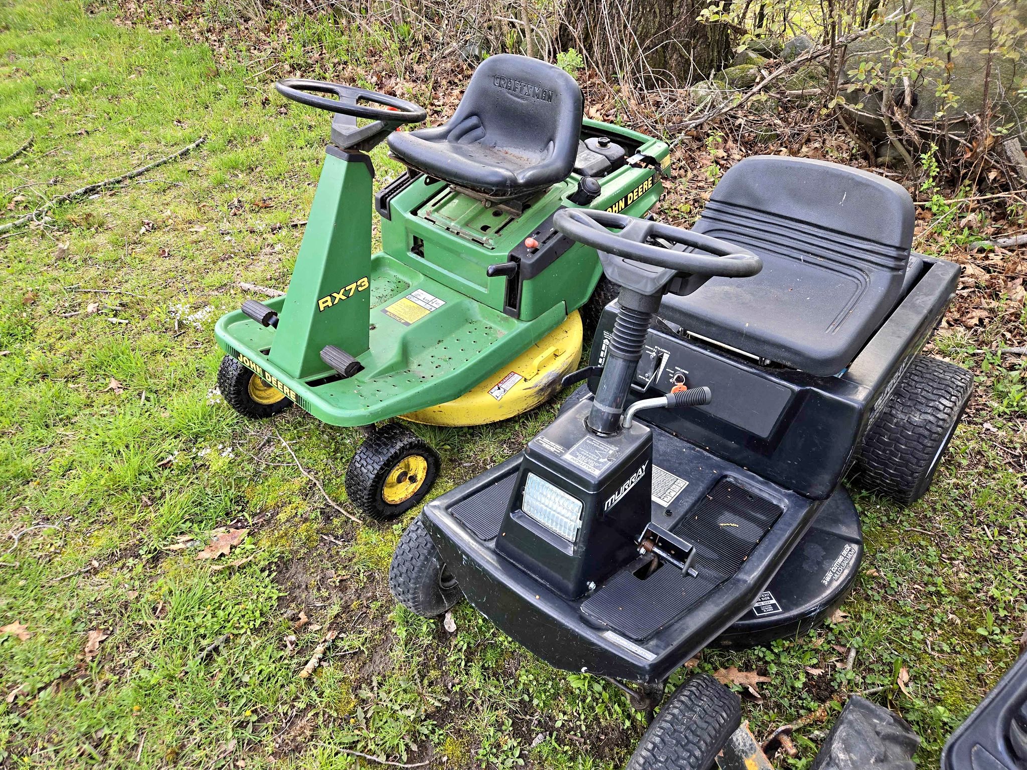 Murray john deere rear engine riders - Lawn Mowers - Williamsburg ...