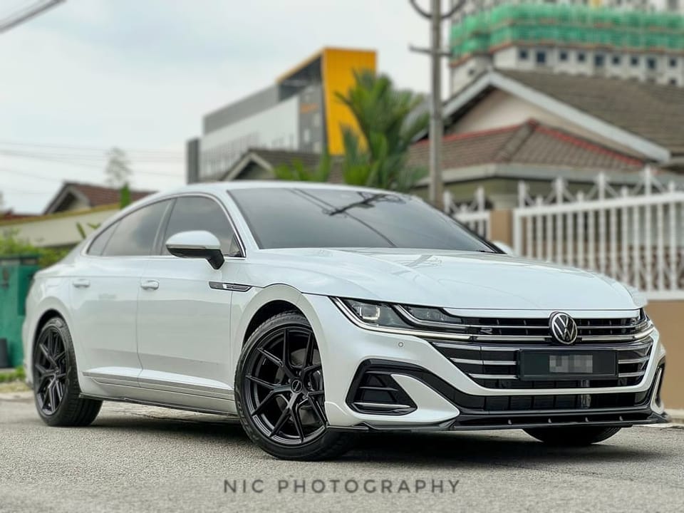 Raxer Wheels - VW Arteon R-line received a set of 19