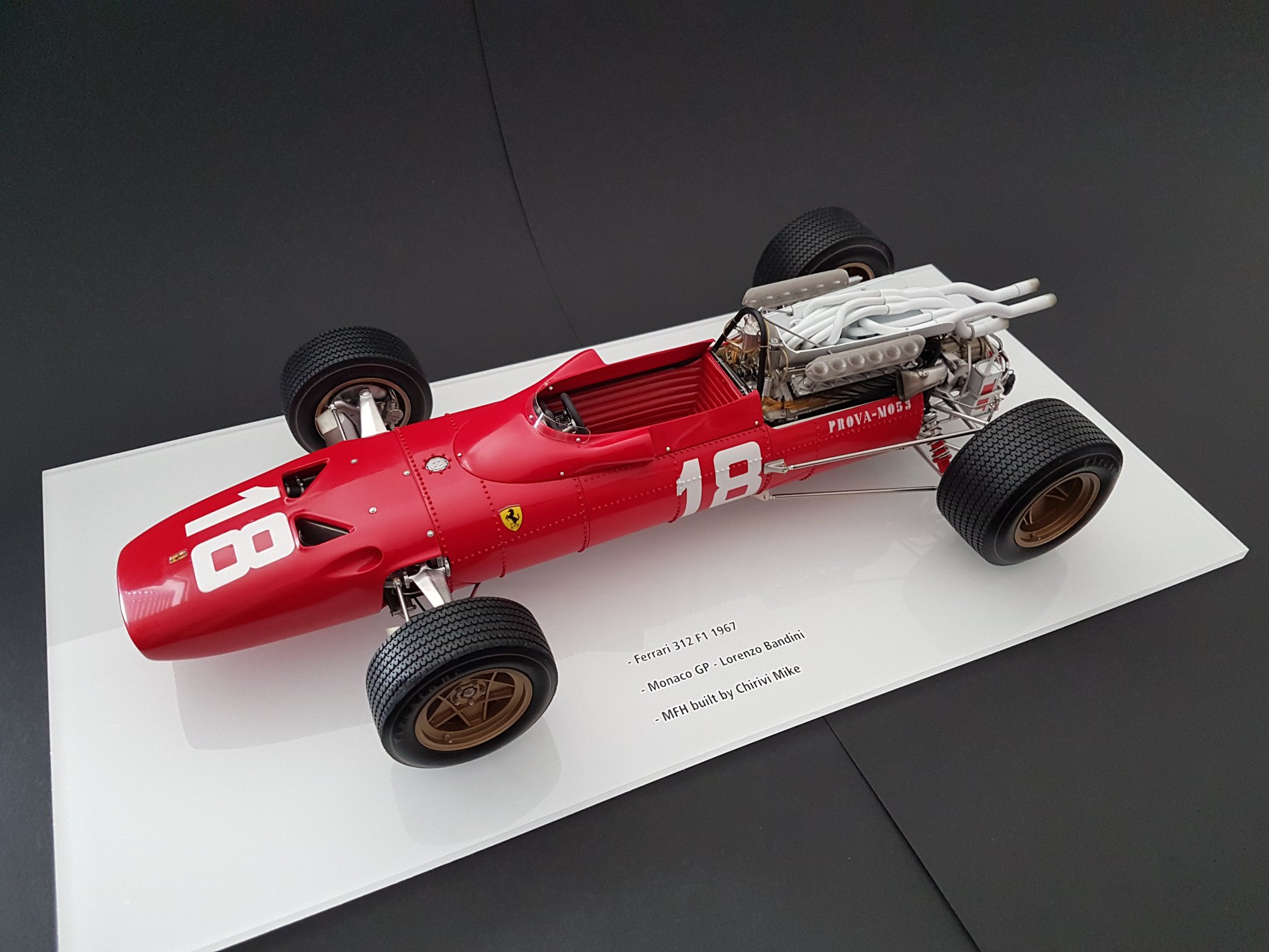 Model Factory Hiro 1/12 Ferrari 312 F1 1967.