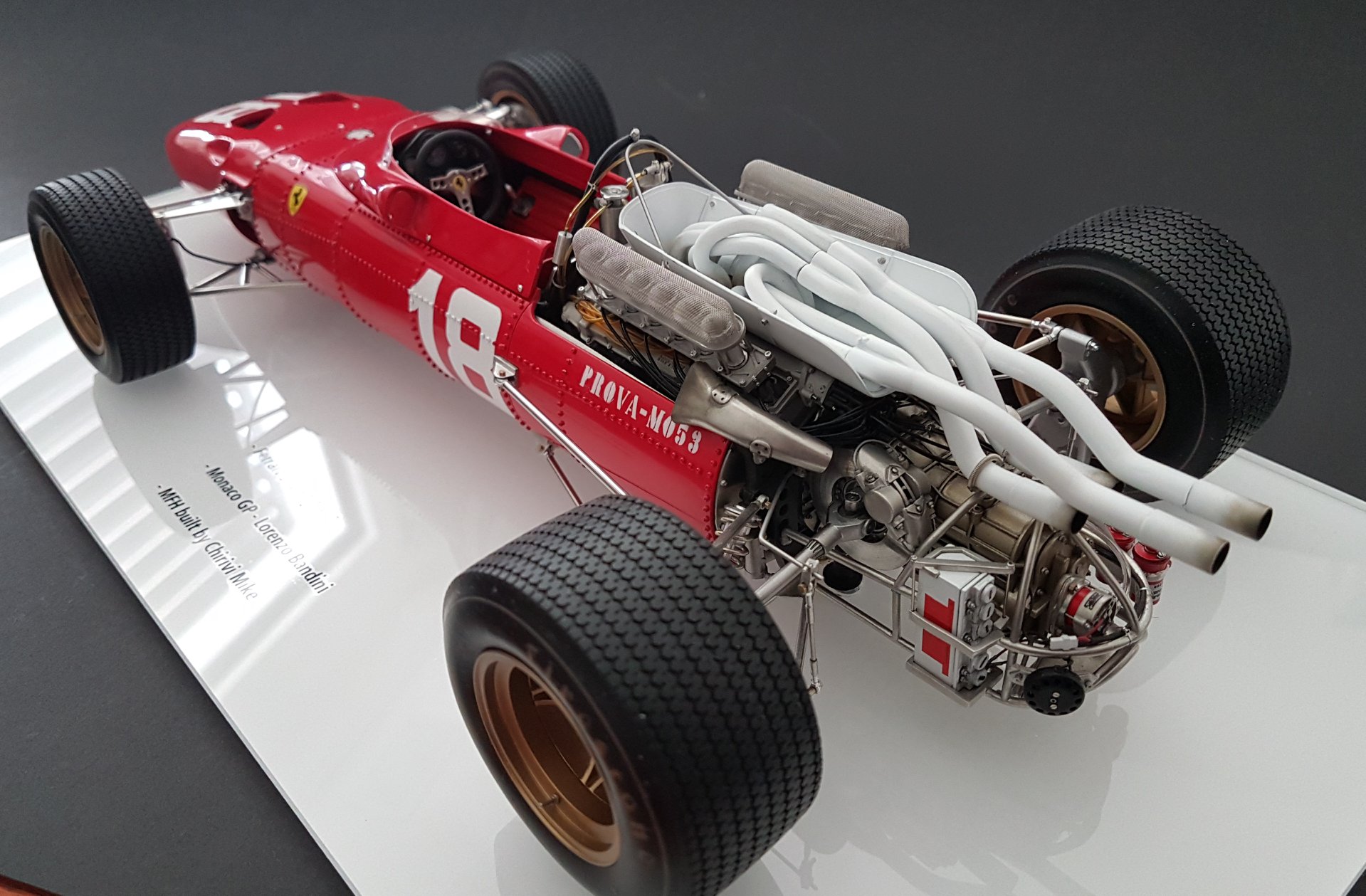 Model Factory Hiro 1/12 Ferrari 312 F1 1967.
