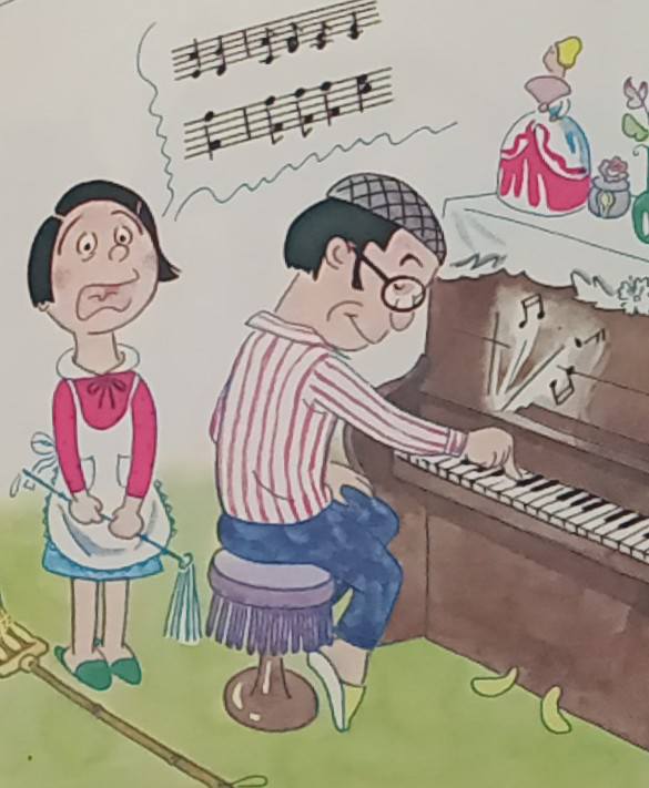 サザエさん」の原作者の、故•長谷川町子さんは、「のらくろ」の原作者