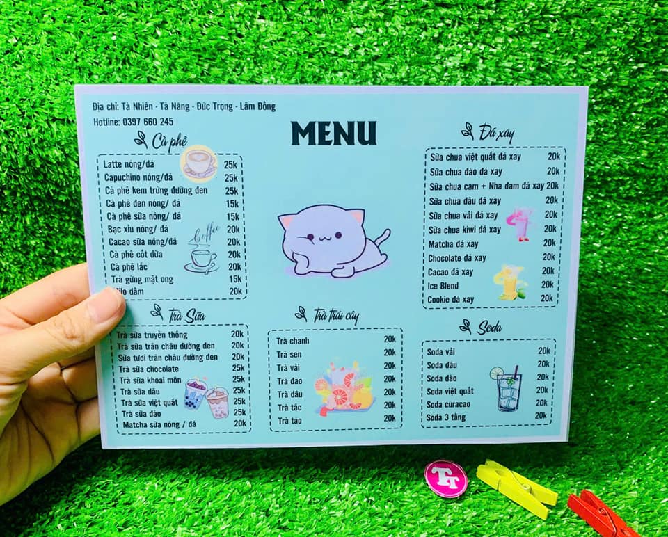 Chợ Mua Và Bán | Menu Nhựa dẻo siêu bền chống nước👨‍🍳👩‍🍳 | Facebook