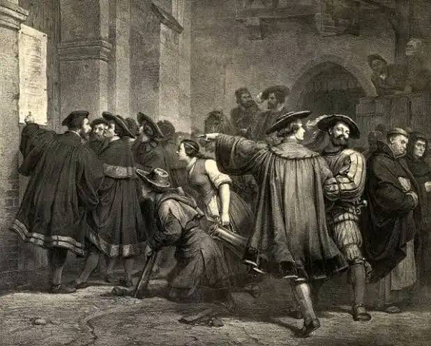 Protestant Reformation: The Split of Christianity His actions