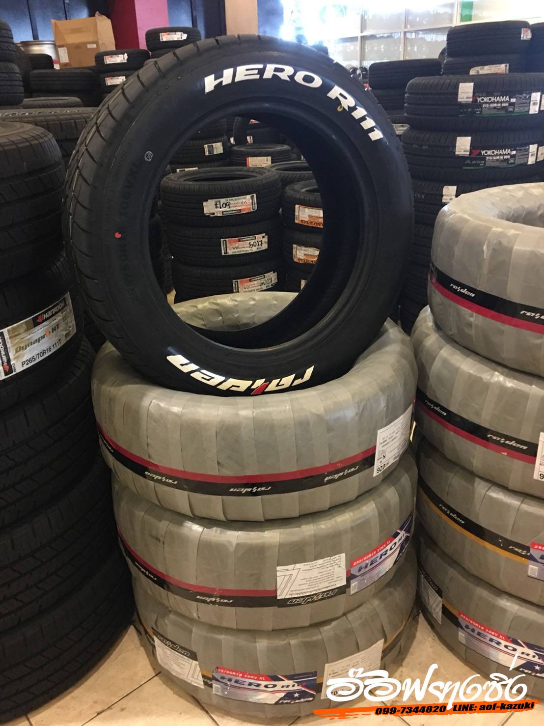 TYRE 2 HOME - #RAIDEN #HERO #R111 255/50-18 255/55-15... | Facebook