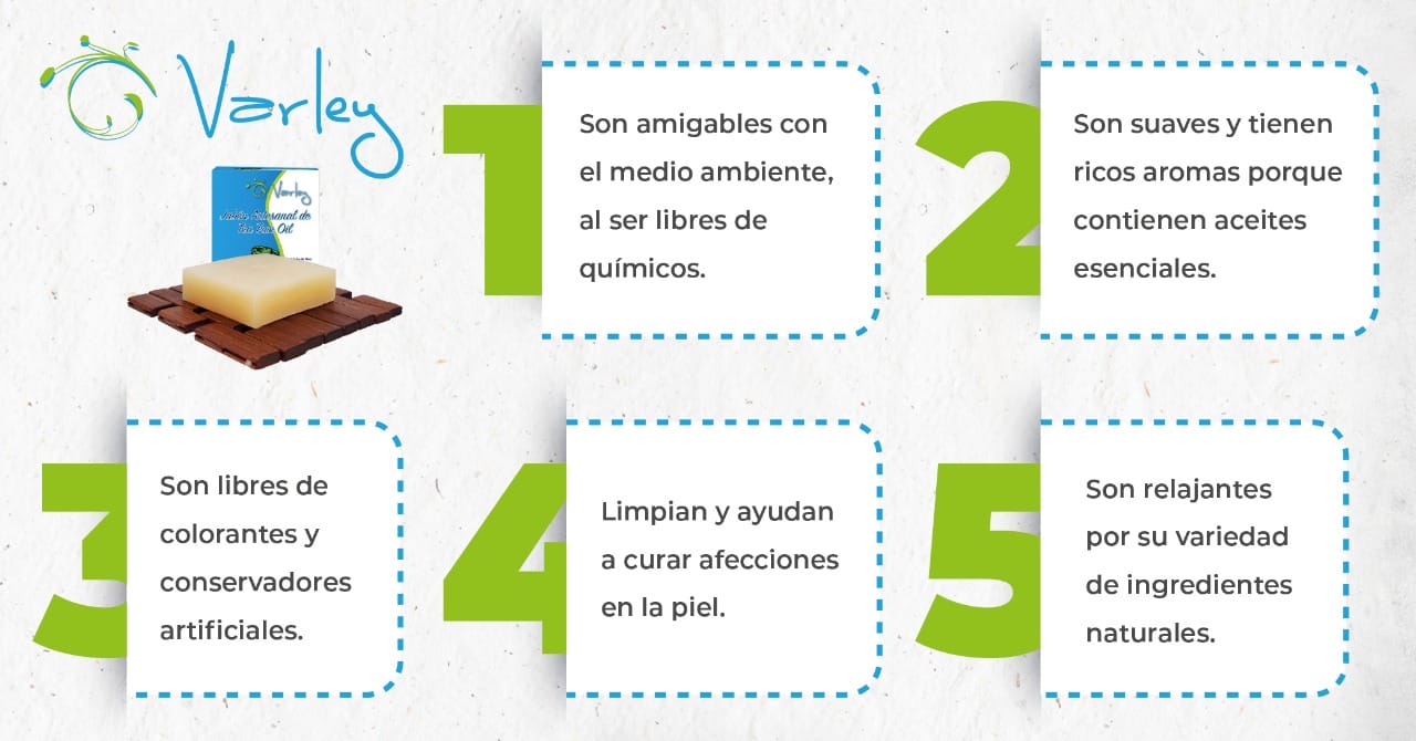 🖐 5 beneficios de usar jabones... - Varley Tea Tree Oil | Facebook