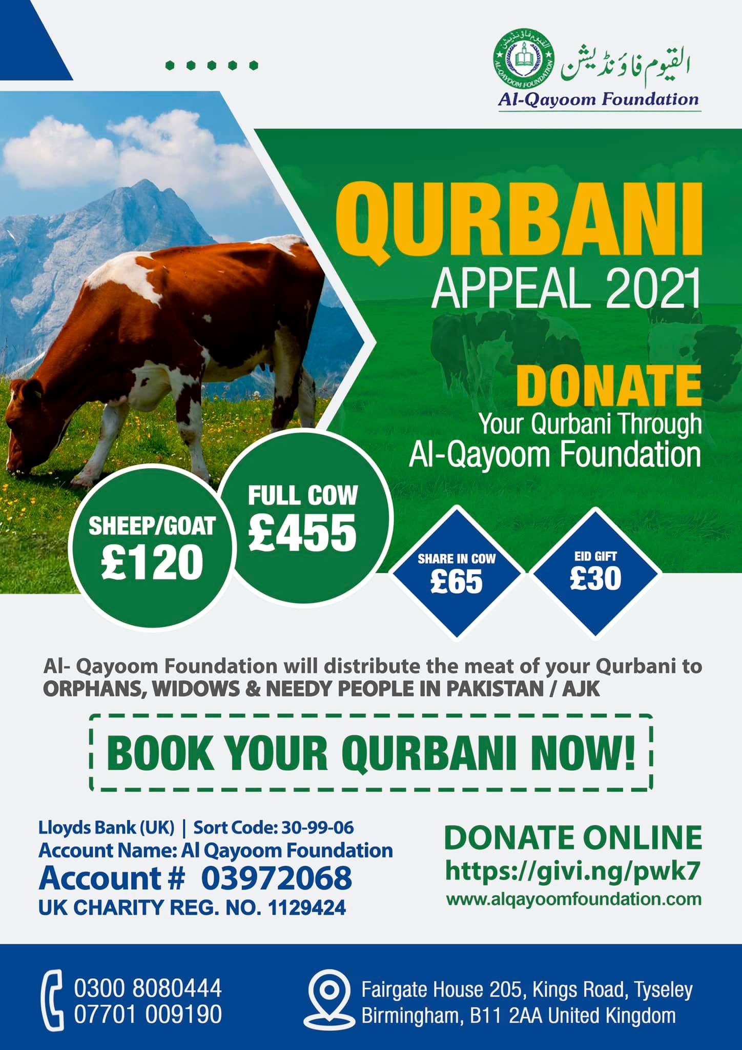 🐑🐑*Al Qayoom Foundation Qurbani... - Al Qayoom Foundation | Facebook