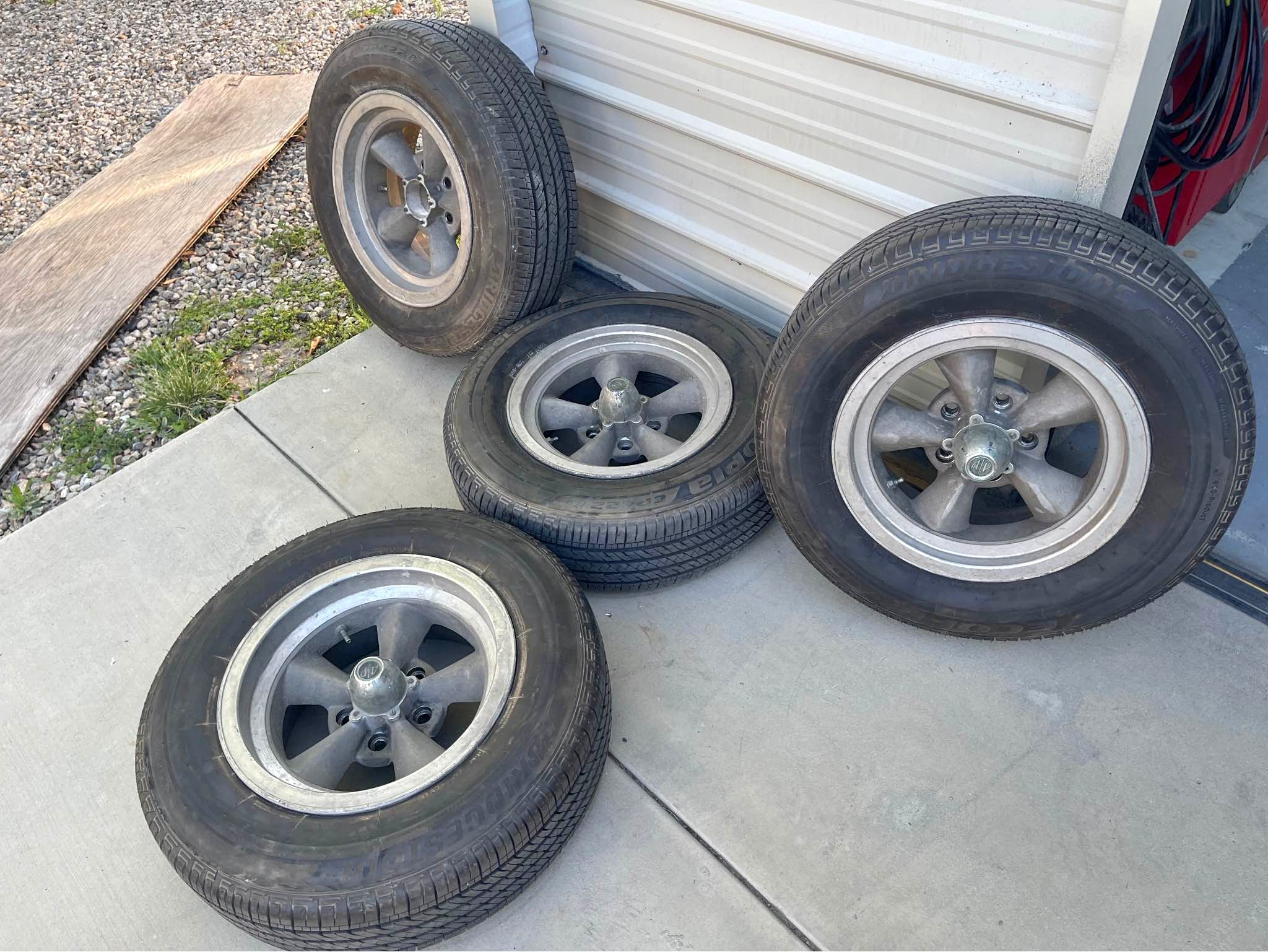 Appliance wheels. nostalgic rims and tires. 15x6and 15x7. Two each ...