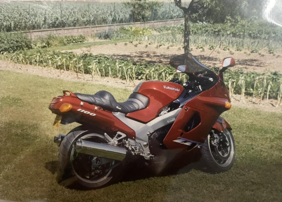The late-1980s Suzuki GSX1100F and the 1990s Kawasaki Ninja ZX-11