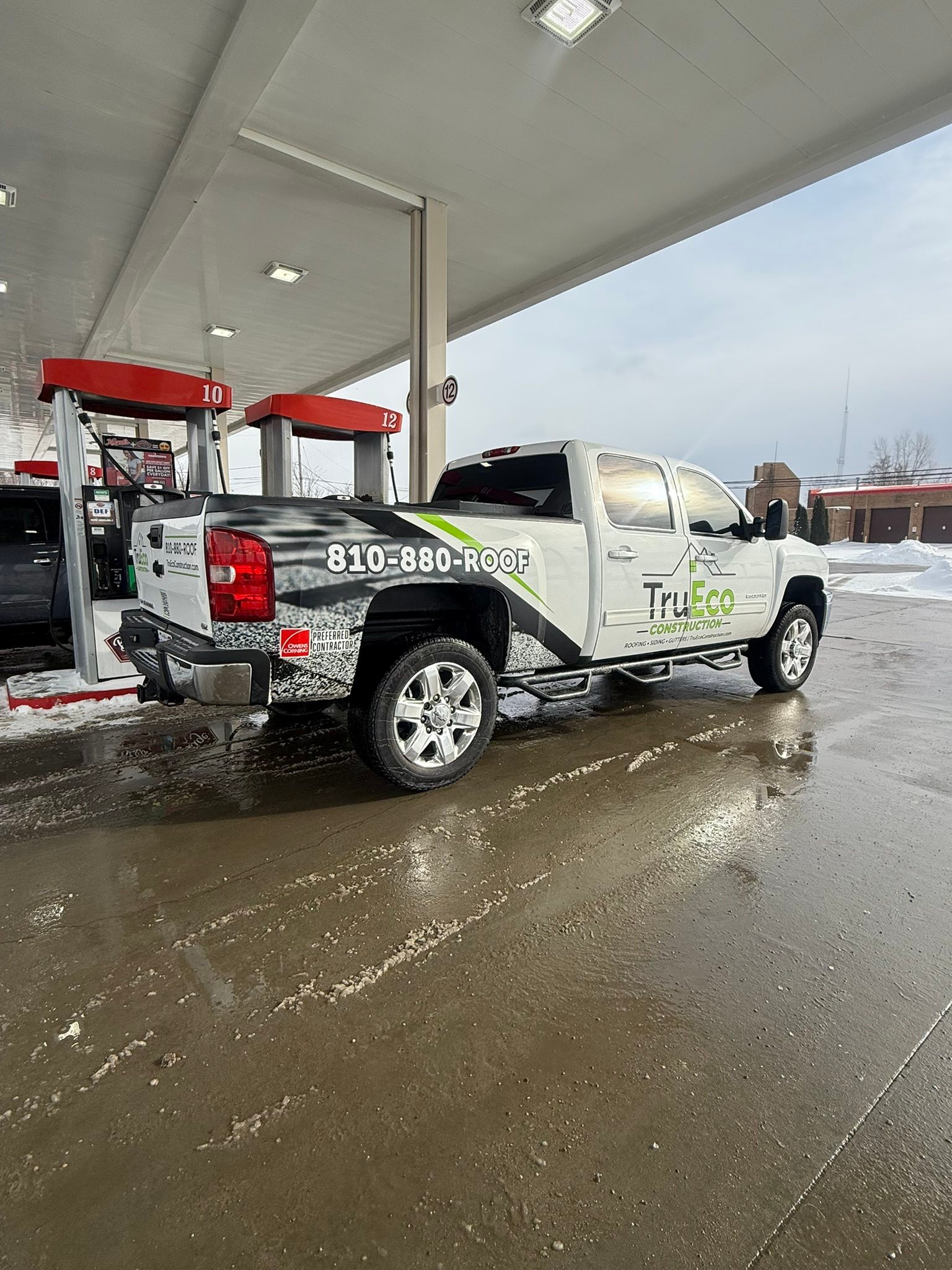 TruEco - 💨 Both DURAMAX diesels fueled up, loaded down, and ready to ...
