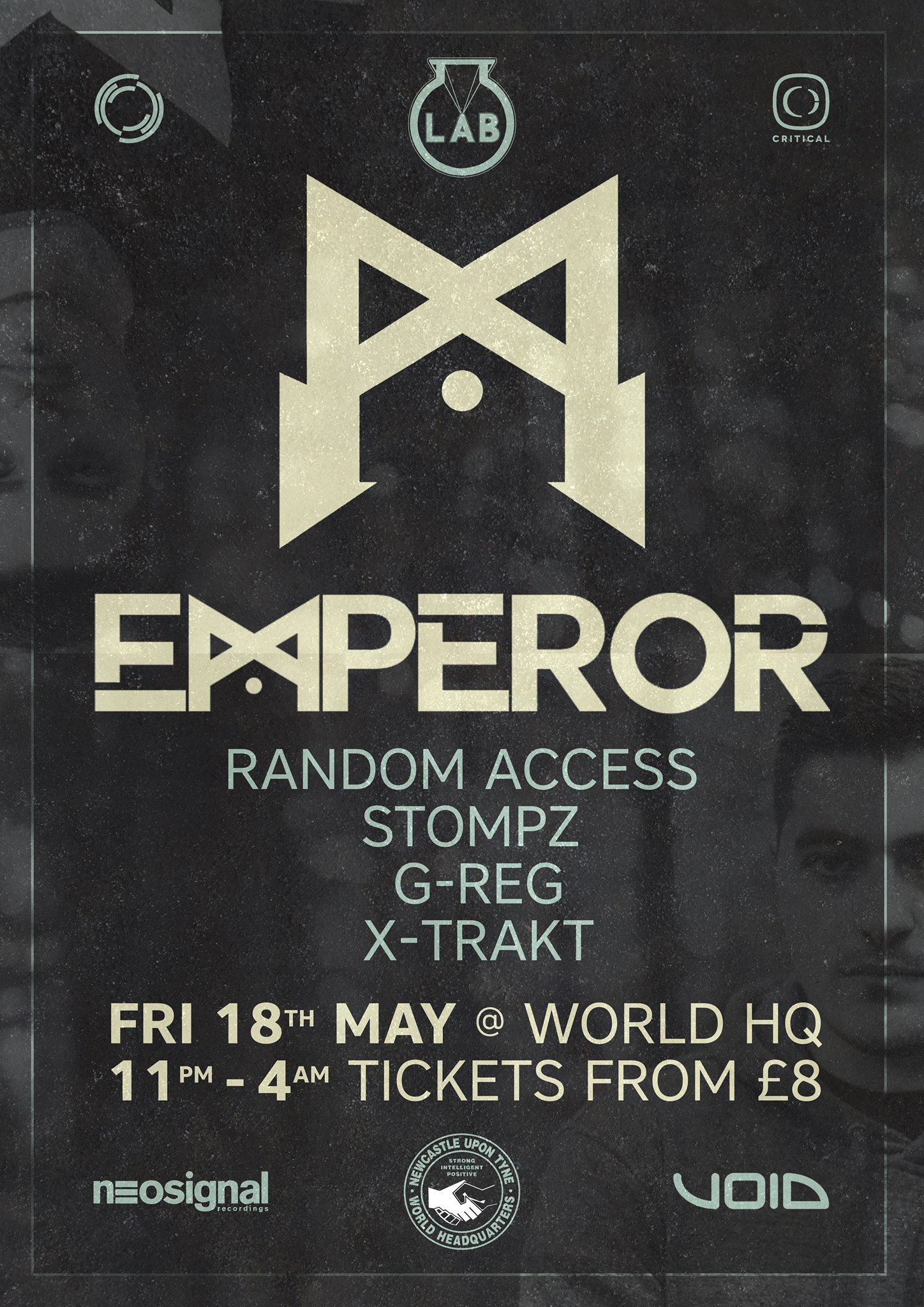 Lab Ncl - Emperor joins us for his debut in Newcastle this... | Facebook