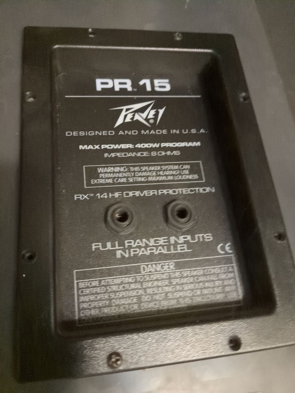 Peavey PR15 passive PA Speakers - Speakers & Subwoofers - Cumberland ...