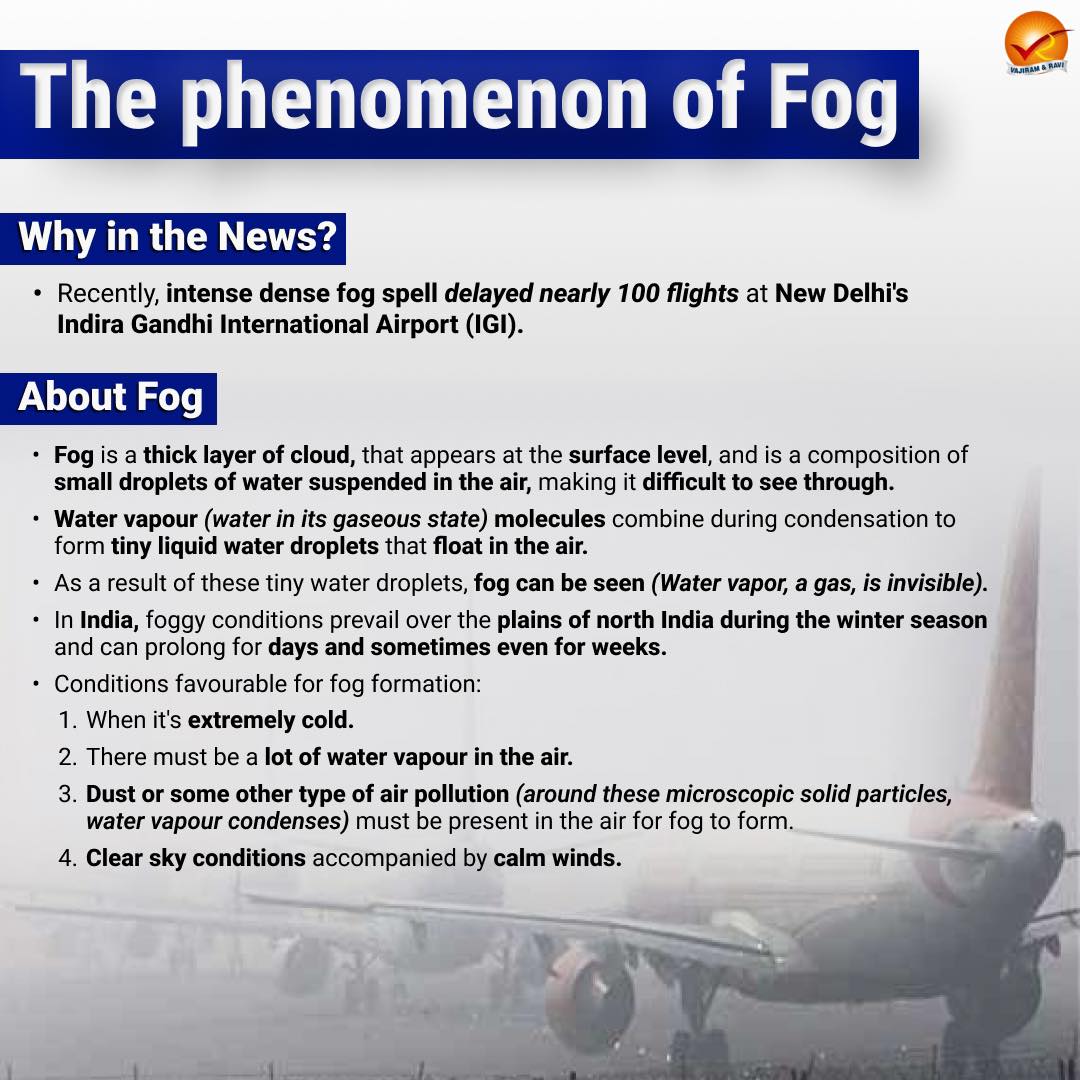 Vajiram & Ravi - The season's most intense dense fog spell... | Facebook