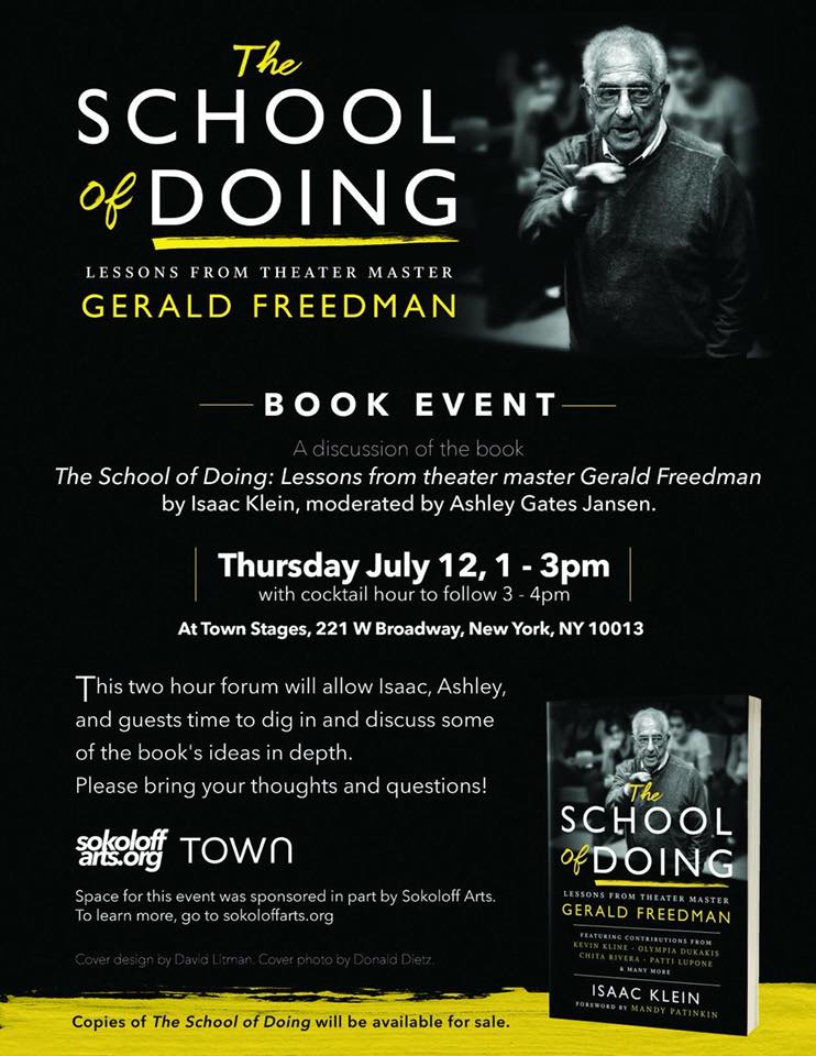 The School of Doing: Lessons from Gerald Freedman