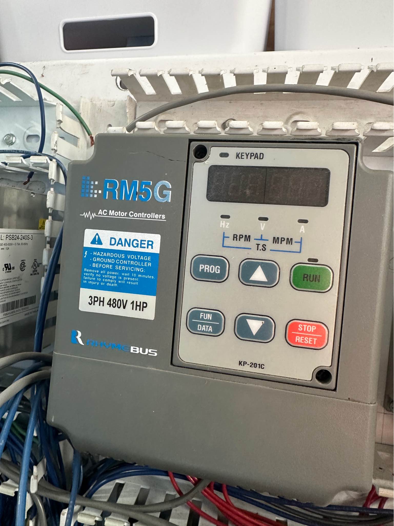 industrial electrical control panel featuring Variable Frequency Drives ...