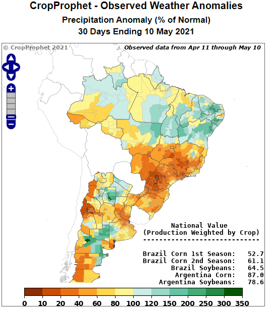 CropProphet - Quantifying the Impact of Weather on Grains