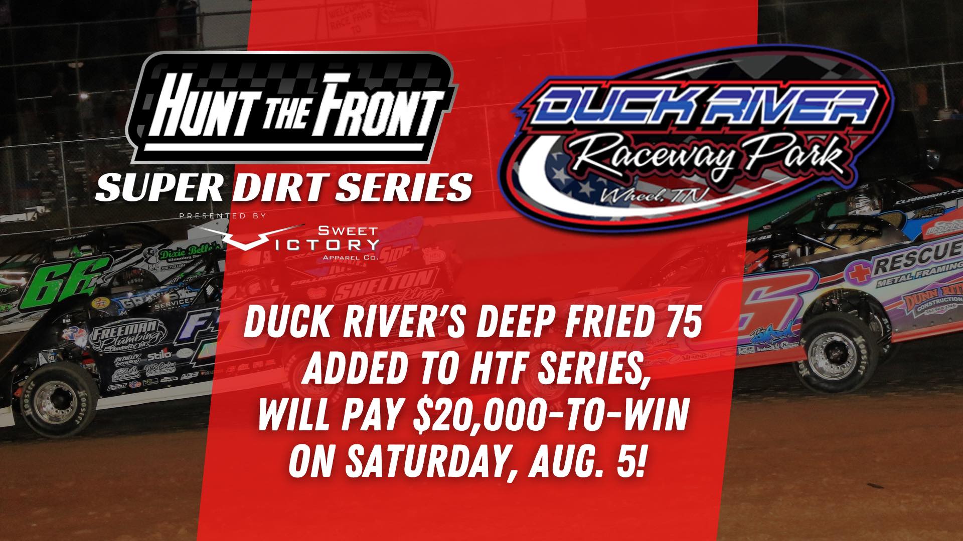 Hunt the Front - Another big race added to the HTF Series...