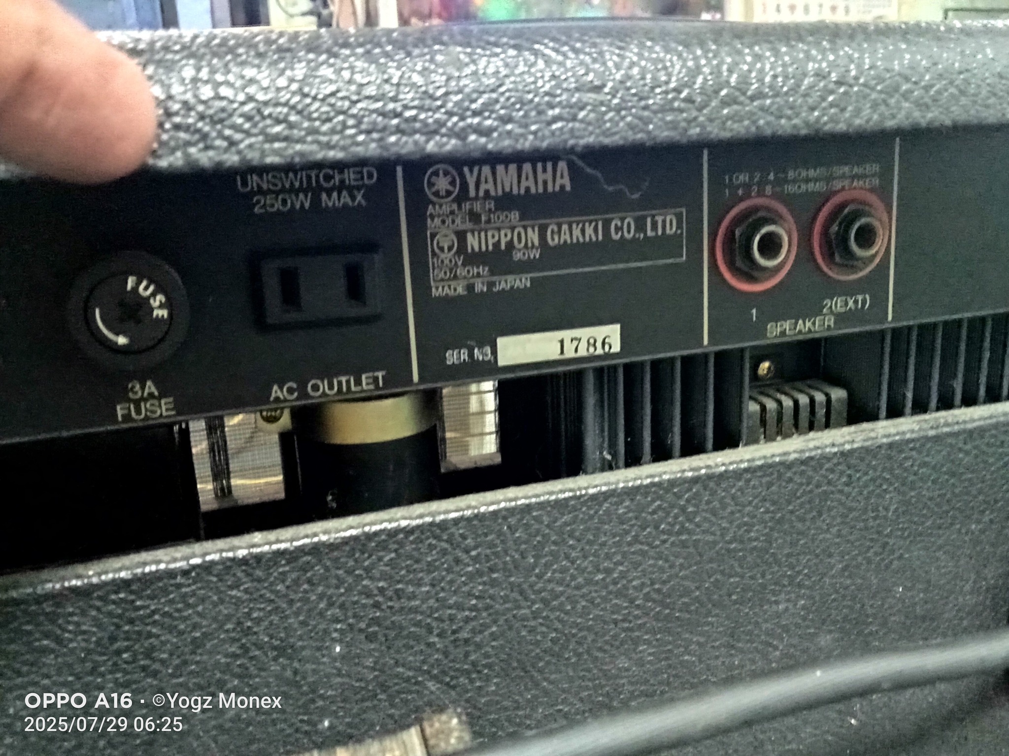 Yamaha F100B Bass Head Amp 100to120 Watts Avialble😍