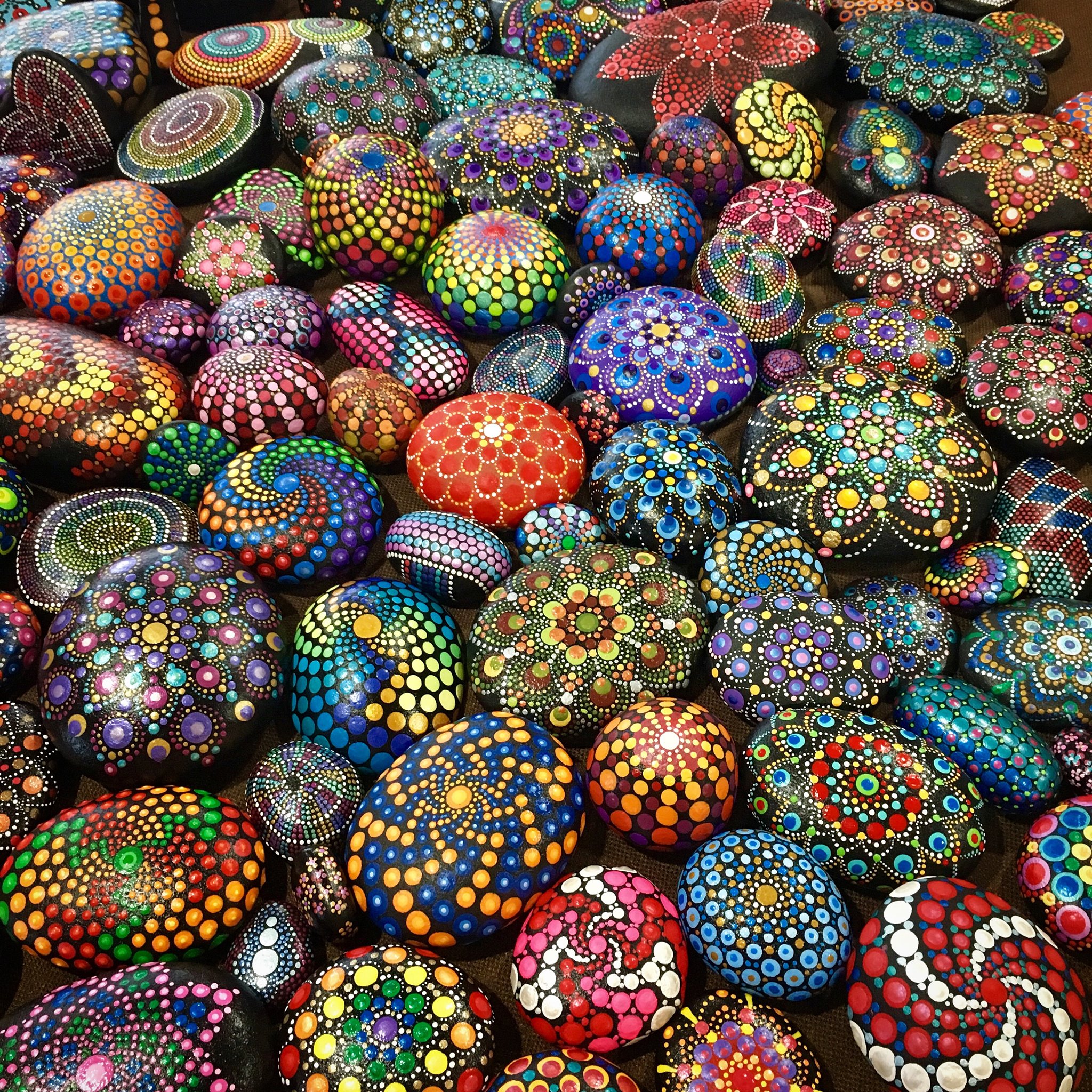 Forget-Me-Not Rocks by Nancy