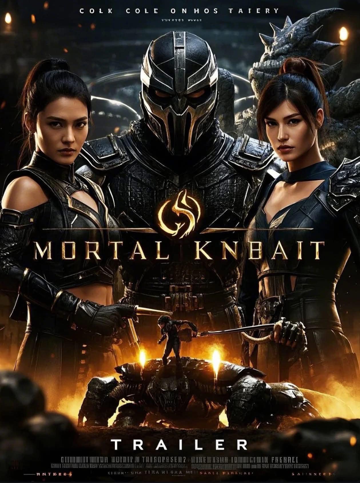 A new logo for the upcoming Mortal Kombat II film has been 