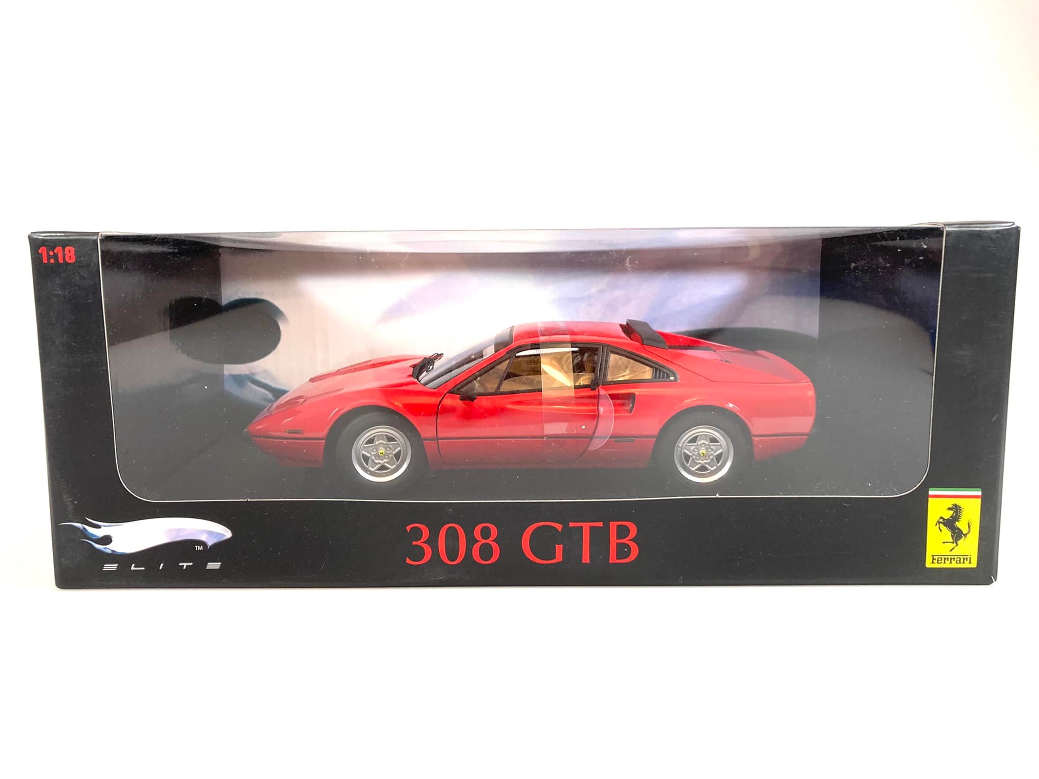 Unboxing of the new Hot Wheels Elite Ferrari 308 GTB, however… …it