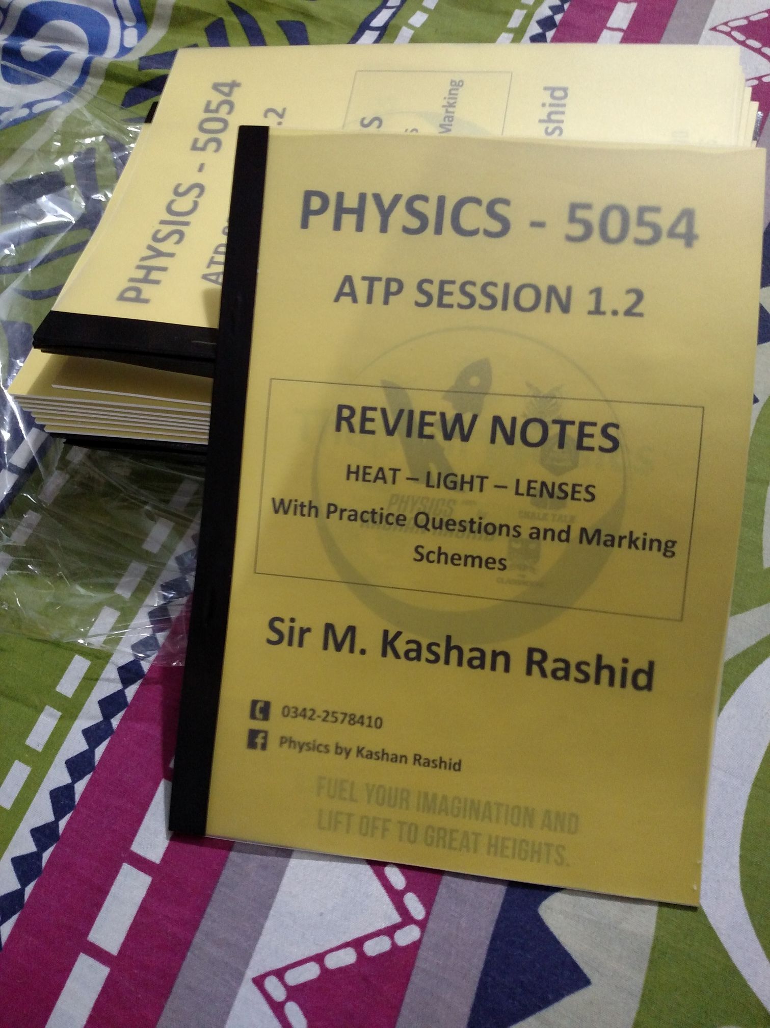 All set for ATP Session 1.2... - Physics by Kashan Rashid
