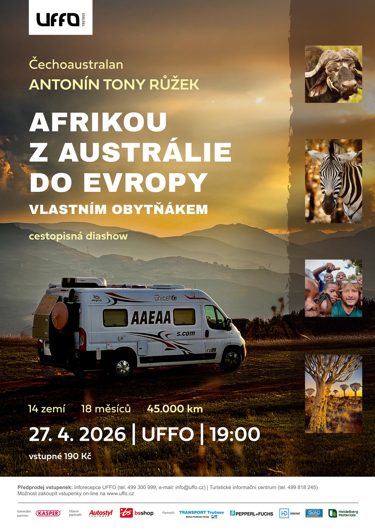 AFRIKOU z Austrálie do Evropy vlastním obytňákem - Diashow Antonína ...