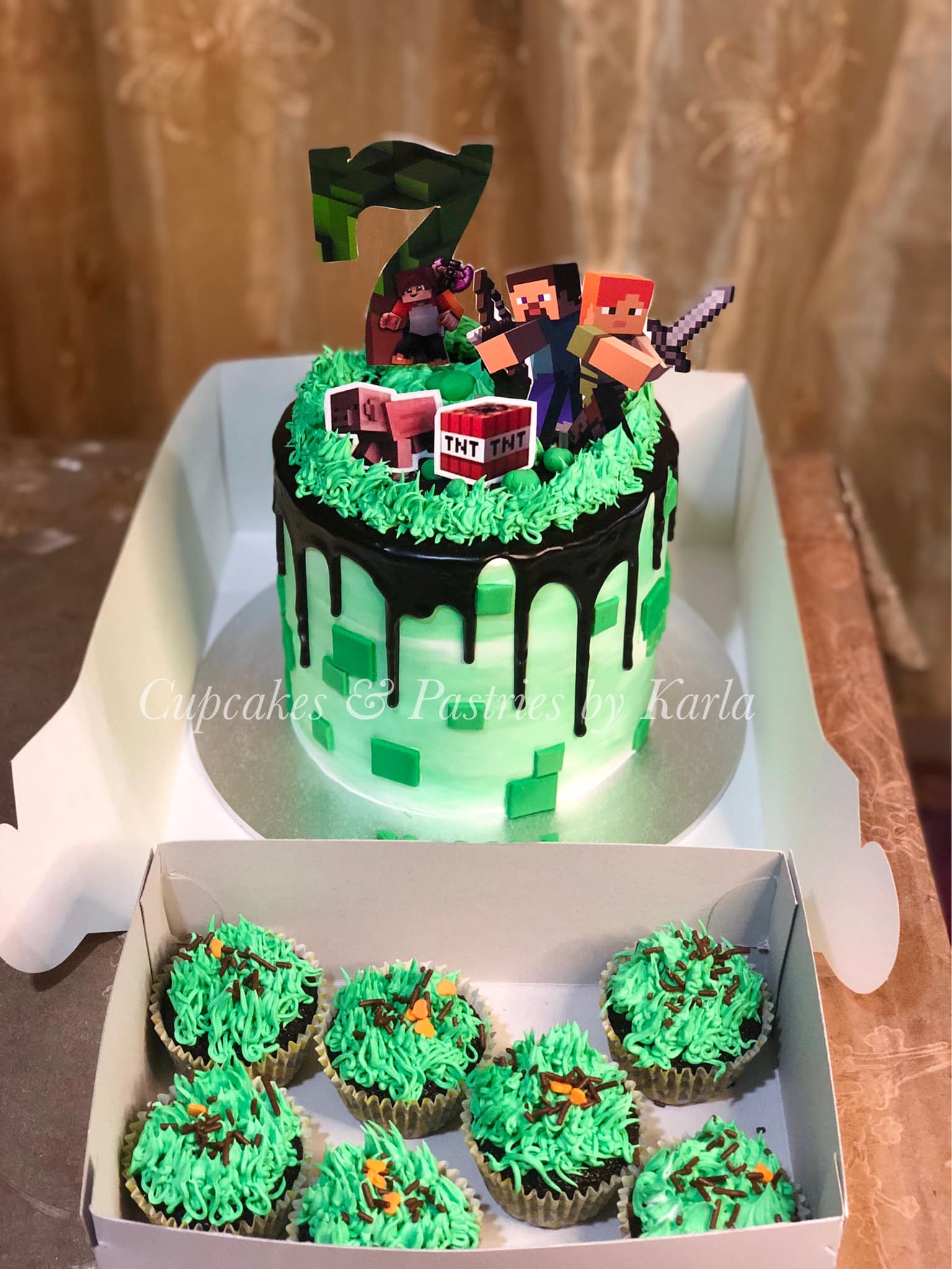 Minecraft theme // Money... - Cupcakes & Pastries by Karla