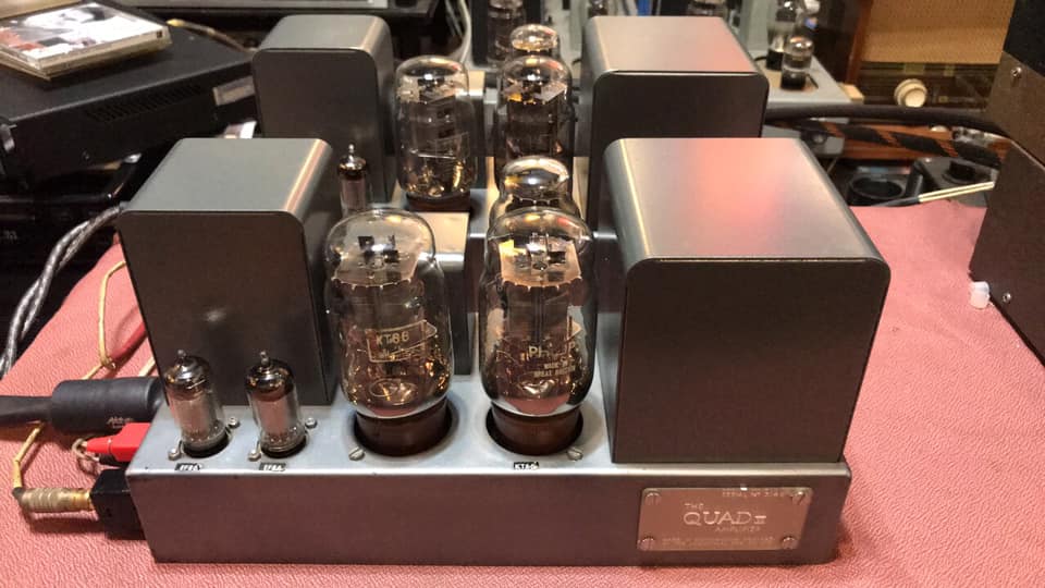 天籟音響 英國銘機quad Ii Amplifier 銘器設計架構簡潔 使用的真空管 Facebook