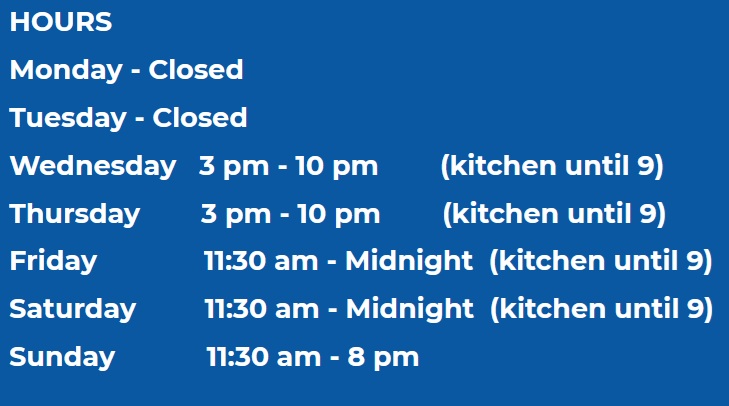 New updated hours