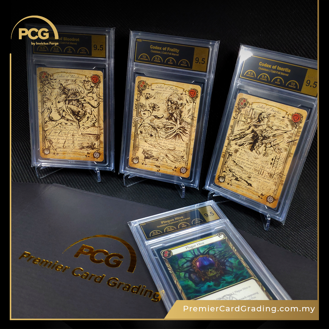 Codex of Frailty card from Flesh and Blood TCG