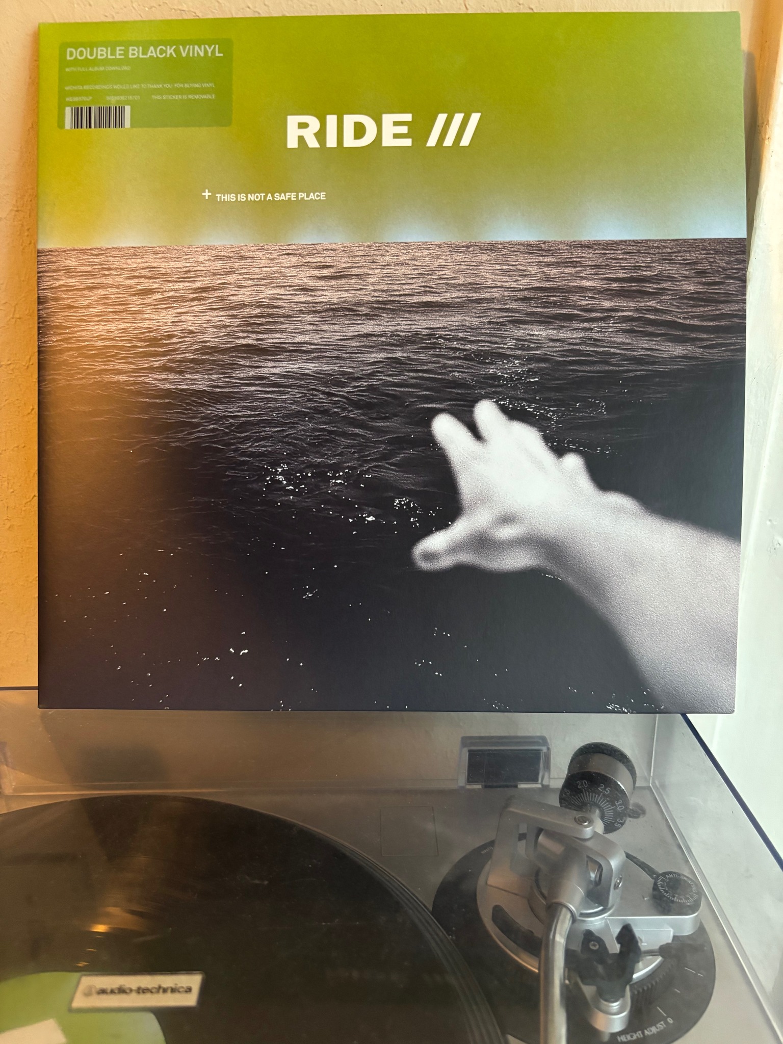 RIDE - This Is Not A Safe Place - Limited Edition Double Splatter