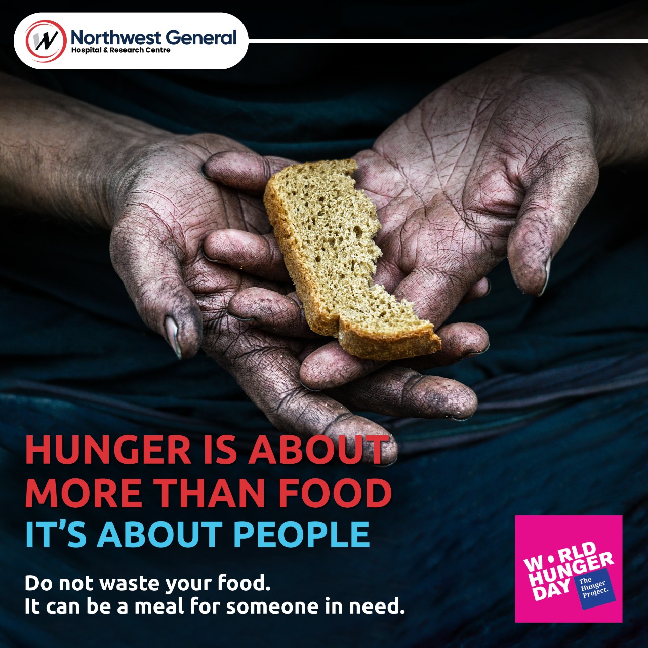 Northwest - Each year, World Hunger Day is observed on the 28th of May ...