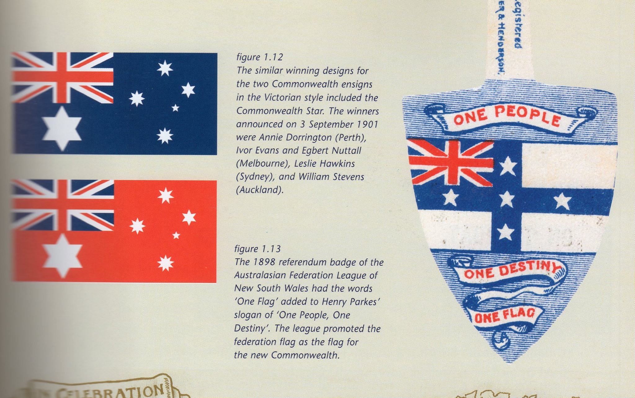 Australian historical flags and national emblems