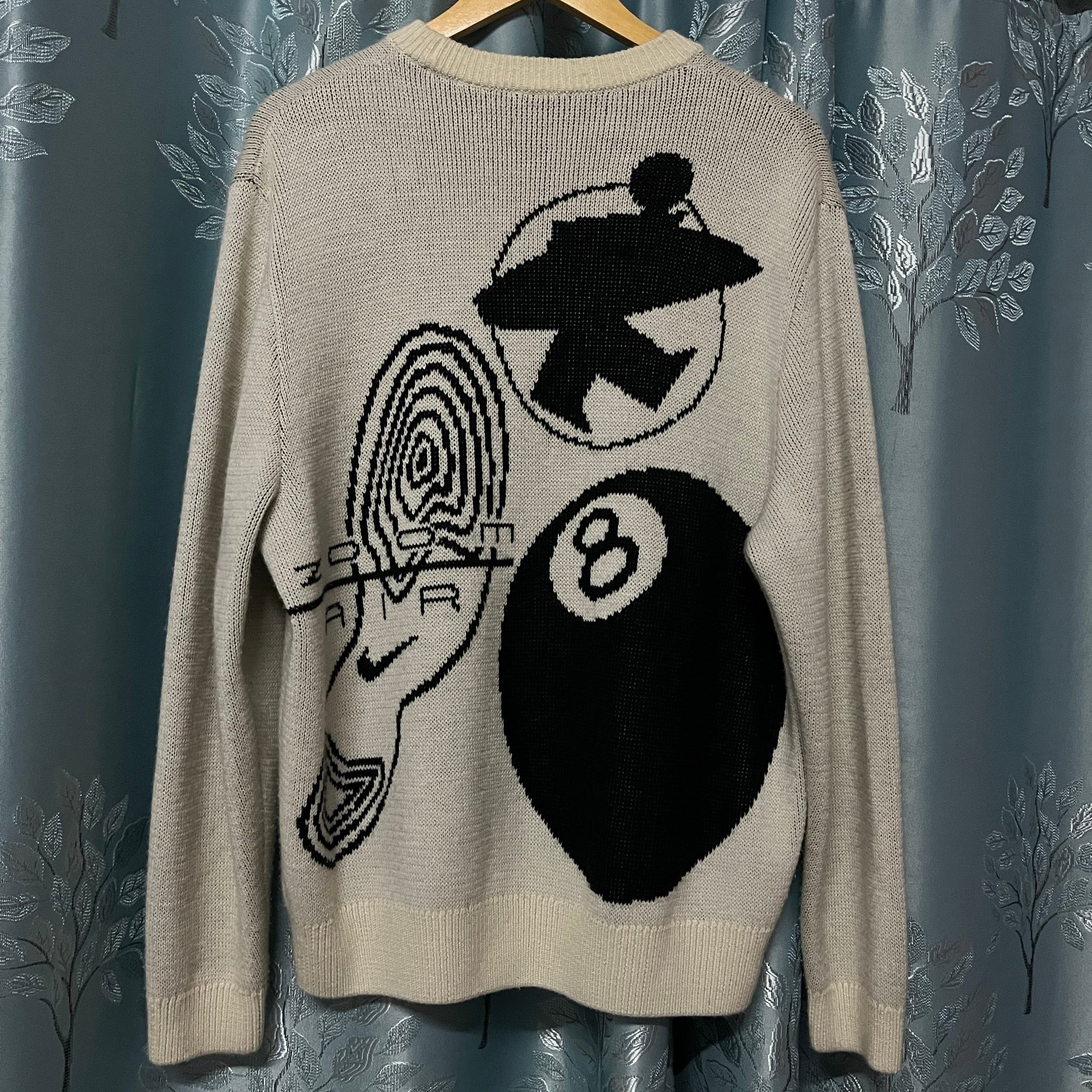 เปิดเสนอ Stussy x Nike Icon Knit Sweater Natural