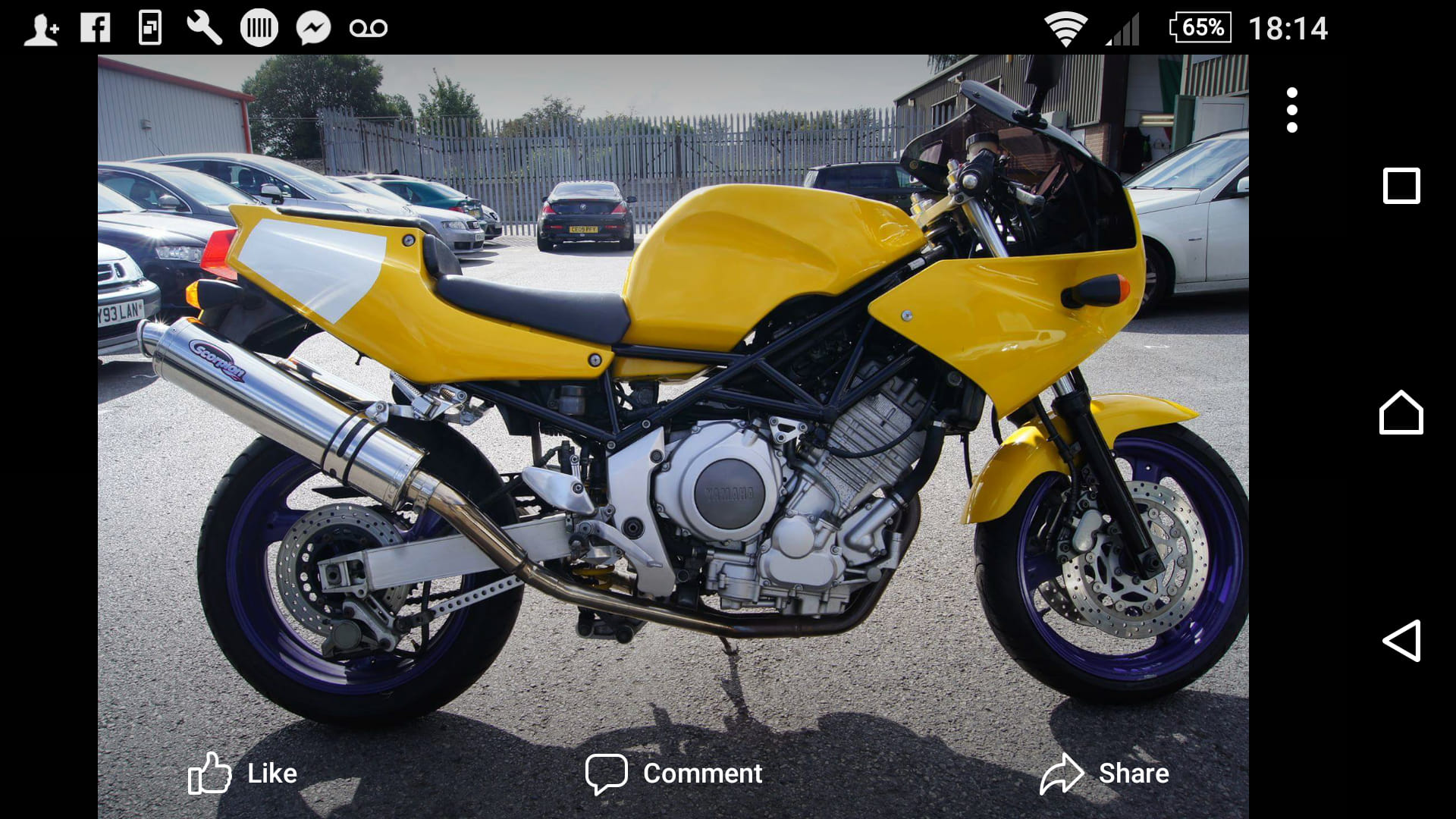 Owner's 1992 CBR900 and 1997 Yamaha TRX850 sportsbikes
