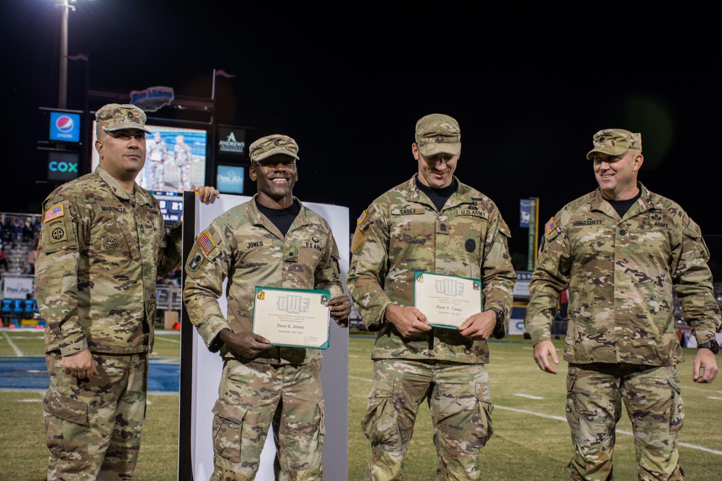 Congratulations to... - UWF Army ROTC Argonaut Battalion | Facebook