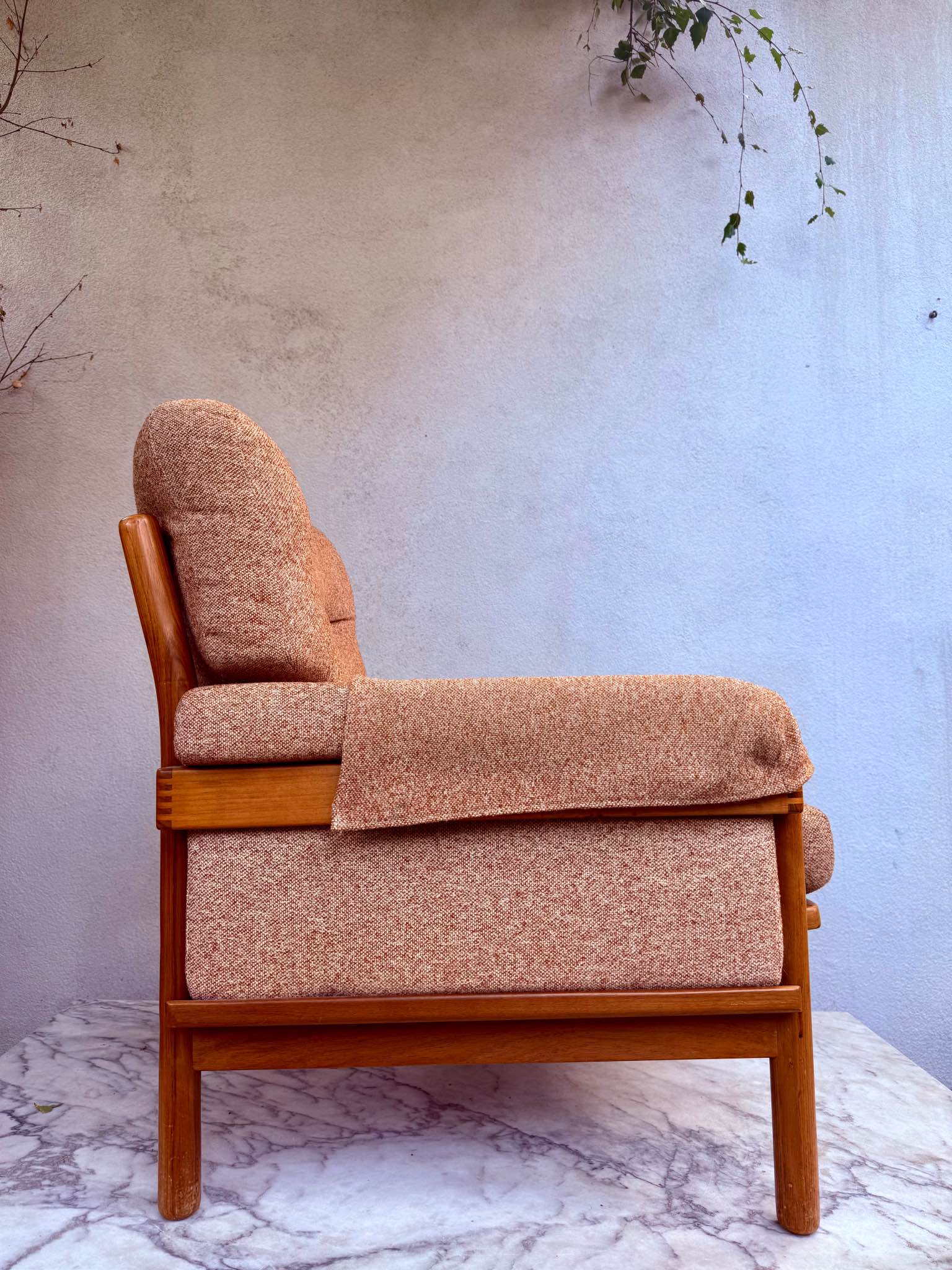 Danish Deluxe - 'Rifka' mid century retro arm chair - Living Room ...